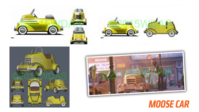 Illustration for article titled The Fantastic Cars Of Disney’s Zootopia Came From This Iconic Designer